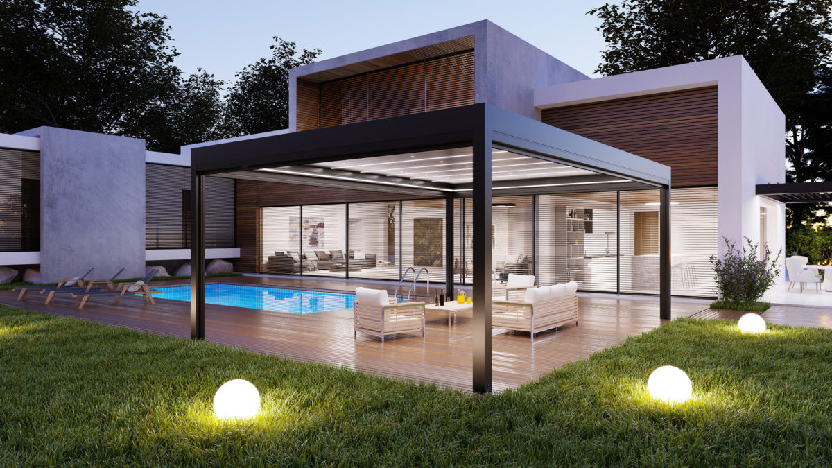 Lamellendach Aluterr